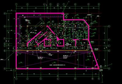 14层商业办公楼综合楼建筑设计图纸，综合楼CAD建筑工程图纸下载