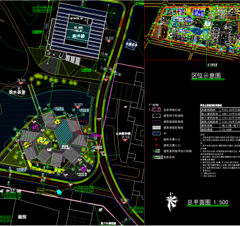 大学艺术教学楼设计施工图，教学楼CAD施工图纸下载