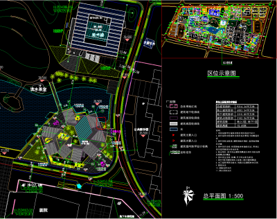 大学艺术教学楼设计施工图，教学楼CAD施工图纸下载