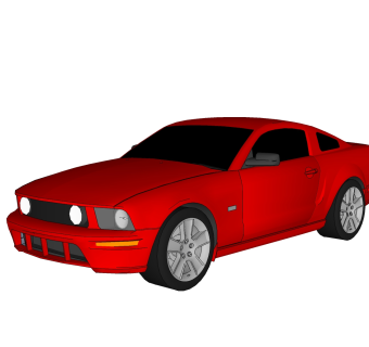 现代汽车免费su模型，现代汽车sketchup模型，汽车su素材下载