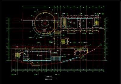 学校综合楼建筑图纸，综合楼cad建筑图纸下载