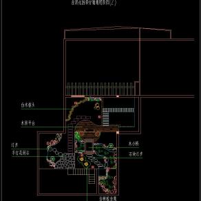 屋顶花园设计图纸，屋顶花园cad工程图纸下载