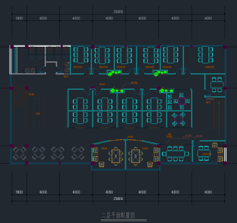 咖啡厅CAD施工图，咖啡厅CAD建筑图纸下载