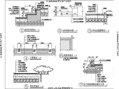 别墅样板房园林工程施工图（三）