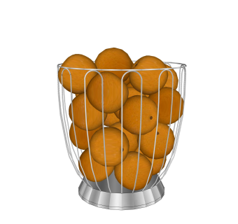 现代水果sketchup模型，食品草图大师模型下载
