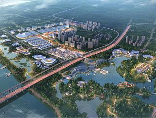 丝绸之路国际会展中心景观设计
