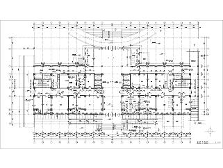 保定市医院建筑施工图CAD图纸下载dwg文件下载