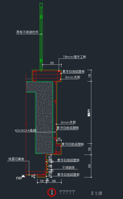 酒店旋梯栏河CAD加工设计图，旋梯栏河CAD施工图纸下载