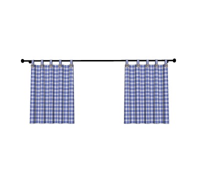 现代窗帘草图大师模型，窗帘su模型下载