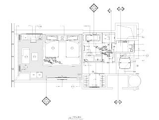 七星金泉酒店短房样板间施工图CAD下载、样板间施工图CAD下载