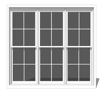 欧式窗草图大师模型,欧式窗SU模型下载