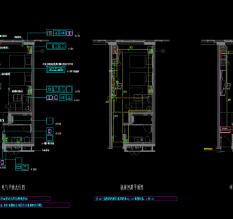 BLVD毕路德-洛阳凯悦嘉轩酒店机电施工图，酒店建筑电气CAD图纸下载