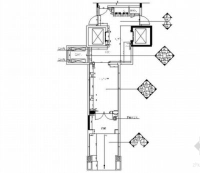 [广东]某豪华<a href=https://www.yitu.cn/su/7987.html target=_blank class=infotextkey>小区</a>首层住宅大堂装修竣工图