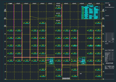 原创楼宇自控系统CAD图，机房弱电CAD施工图纸下载