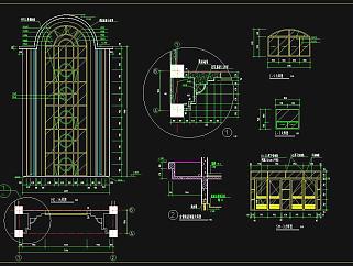  欧式轮胎厂五层办公楼设计图，办公楼CAD建筑工程图纸下载