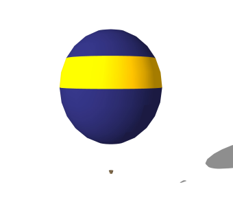 现代热气球草图大师模型，热气球SKP模型下载