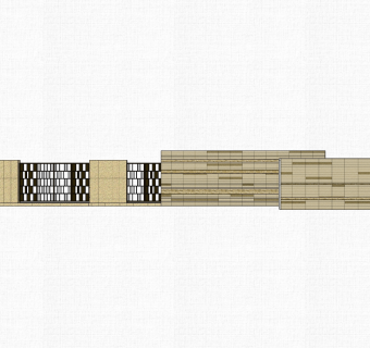 现代造型景墙草图大师模型，景墙sketchup模型免费下载
