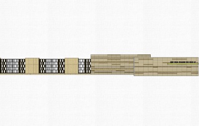 现代造型景墙草图大师模型，景墙sketchup模型免费下载