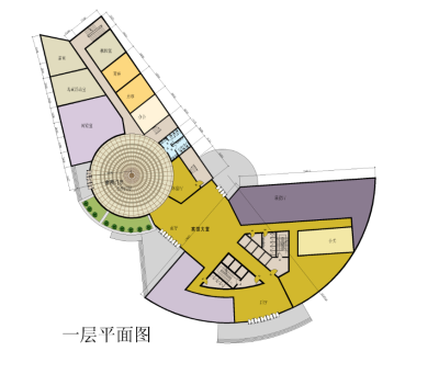 高层现代风格宾馆建筑方案文本及CAD扩初