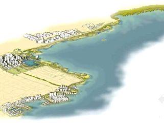 滨海休闲地带概念性景观设计案例
