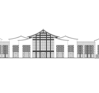 万达六星酒店建筑设计方案(内含CAD)