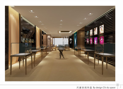 珠宝展厅CAD施工图，展厅CAD图纸下载