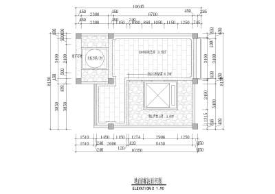 一层<a href=https://www.yitu.cn/su/7872.html target=_blank class=infotextkey>地</a>面铺装图