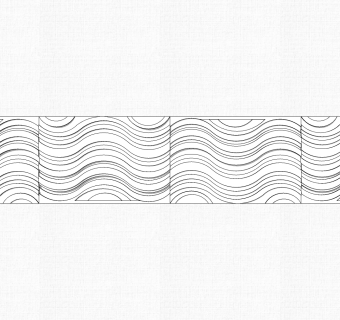 现代造型景墙草图大师模型，景墙sketchup模型免费下载