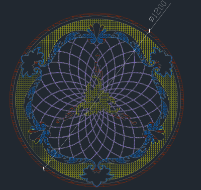 全套水刀拼花CAD图库，水刀拼花CAD建筑图纸下载