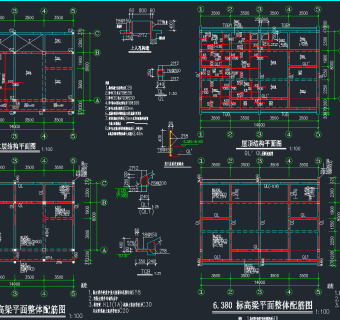 建筑CAD平面图，建筑总平面图下载