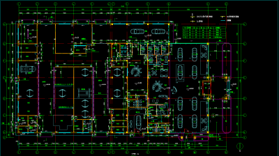凯迪拉克4S店建筑图，汽车专卖店CAD图纸下载
