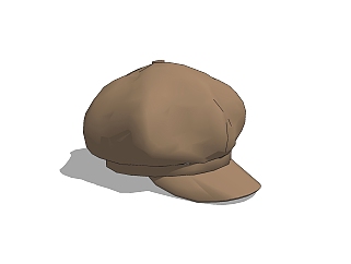 现代遮阳帽草图大师模型，遮阳帽sketchup模型下载