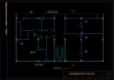 原创隔墙隔断全套详细的CAD图库，隔墙CAD建筑图纸下载