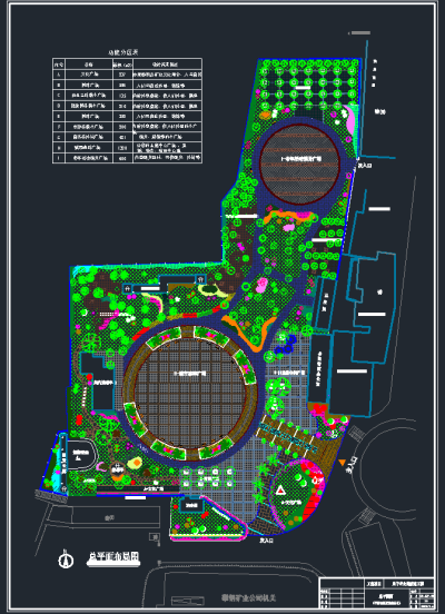 各种城市景区CAD施工图纸，城市景区CAD建筑图纸下载