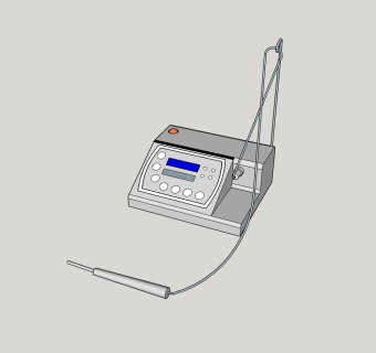 现代医用器材草图大师模型，医疗器材sketchup模型下载