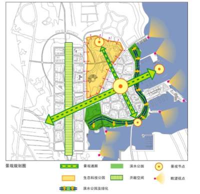 抚州市<a href=https://www.yitu.cn/su/7798.html target=_blank class=infotextkey>城市</a>新区中心区控制性详细规划<a href=https://www.yitu.cn/su/7590.html target=_blank class=infotextkey>设计</a>方案-景观规划图