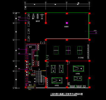 综合大都会装修CAD图纸，大都会CAD平面布置图