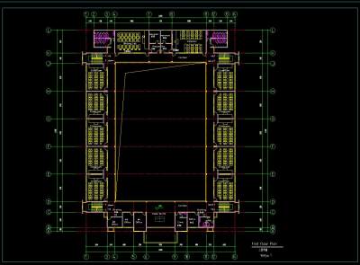 32个班中学方案设计图，中学建筑工程施工图纸下载