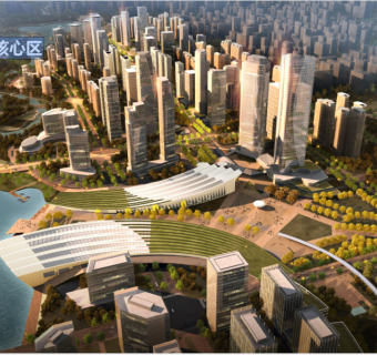 滨水生态新城综合景观规划设计方案