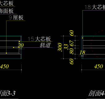 电视背景墙详图，cad电视背景墙施工图下载