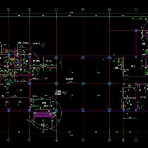 银行办公楼建筑施工设计图纸，办公楼建筑设计图纸下载