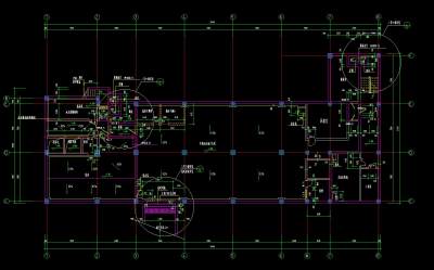 银行办公楼建筑施工设计图纸，办公楼建筑设计图纸下载