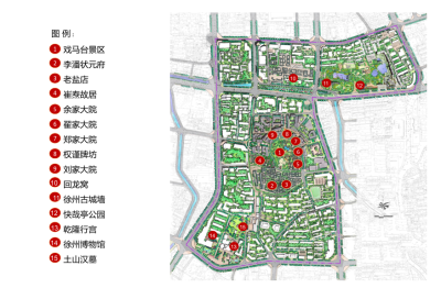 [江苏]徐州户部<a href=https://www.yitu.cn/su/8101.html target=_blank class=infotextkey>山</a>历史文化街区旅游发展规划方案<a href=https://www.yitu.cn/su/7590.html target=_blank class=infotextkey>设计</a>（文化遗产）B-0 <a href=https://www.yitu.cn/su/7392.html target=_blank class=infotextkey>平面</a>图