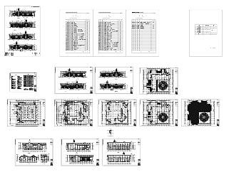 大型超市建筑施工图CAD图纸下载,购物中心dwg文件分享
