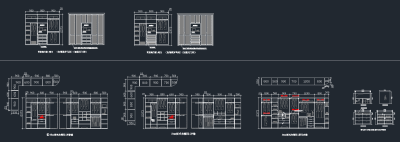 最新柜子CAD图库，柜子CAD图纸下载