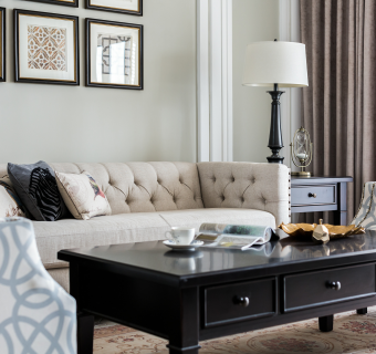 简约美式样板房设计施工图，样板房装饰CAD施工图纸下载