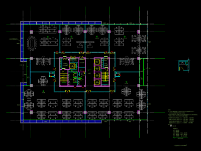 商务大厦建筑施工图，商务大厦建筑CAD施工图纸下载