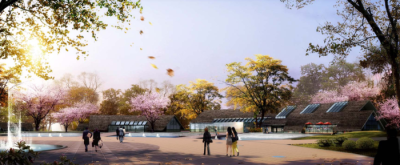 游客服务中心效果图