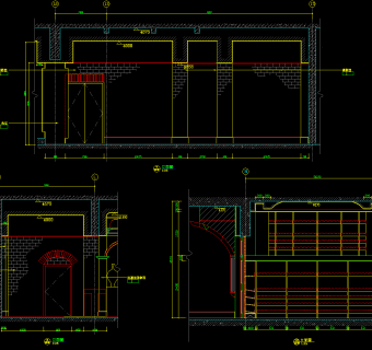 意大利餐厅建筑建筑设计图纸，餐厅CAD图纸下载