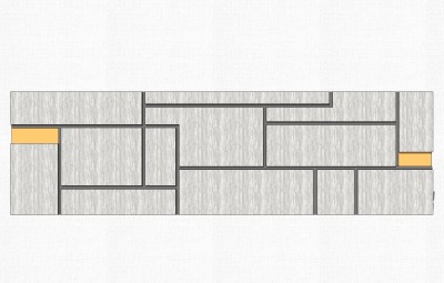 现代造型景墙草图大师模型，景墙sketchup模型免费下载